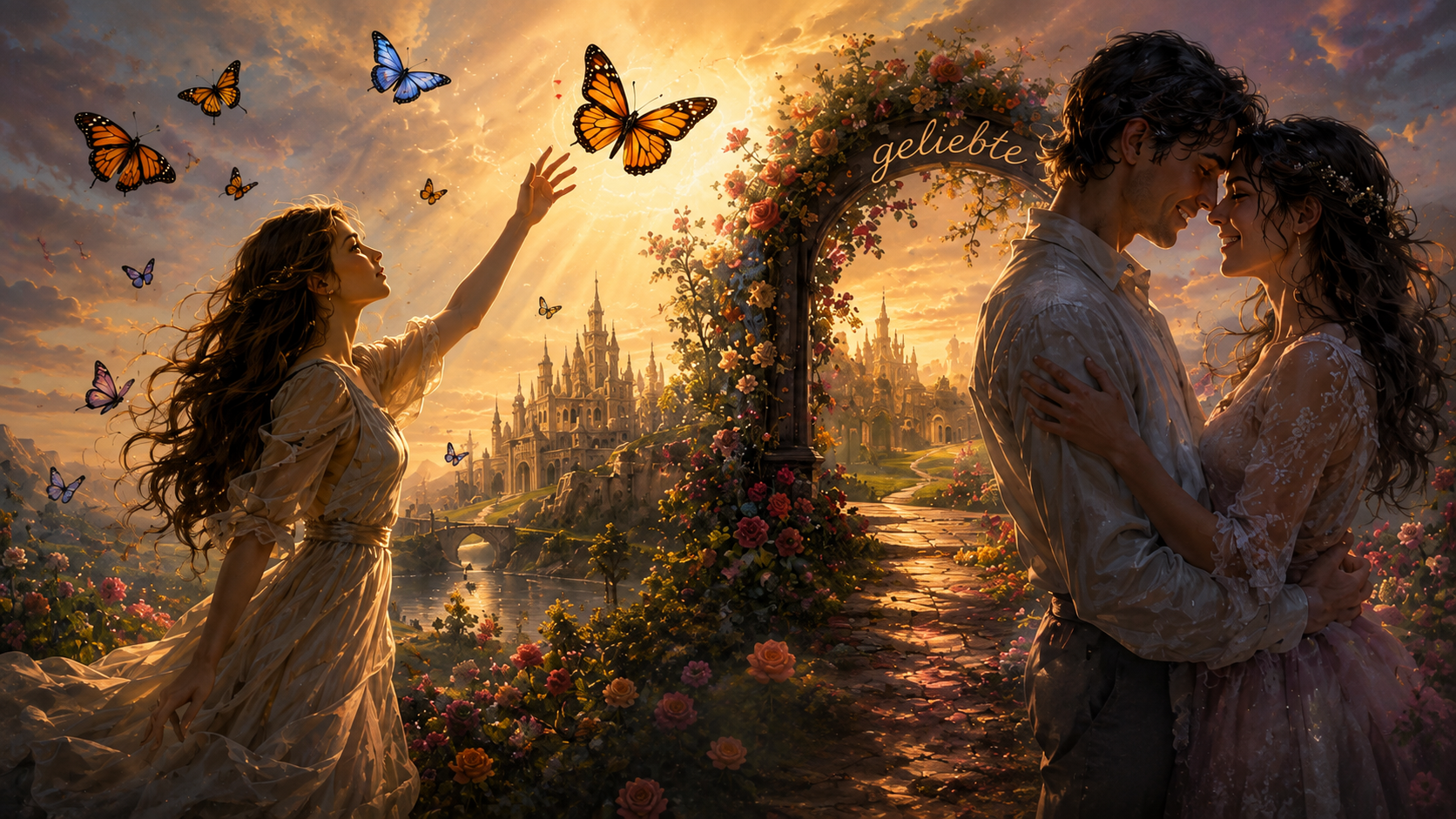 Die Liebe — zauberhaftes Land. - Лена Ковалёва